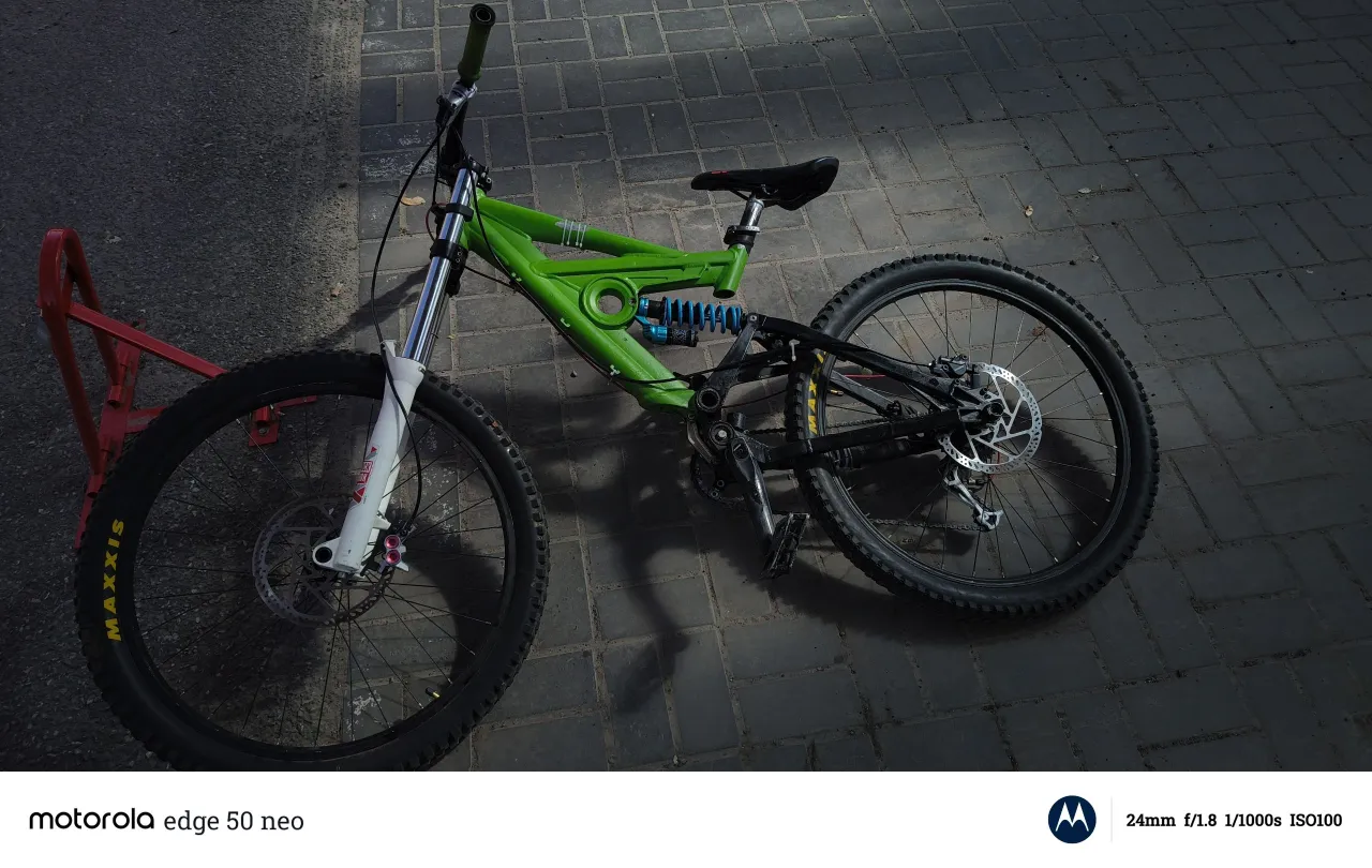 GT Ruckus DH рама з рульовою та осями для амортизатора фото 2