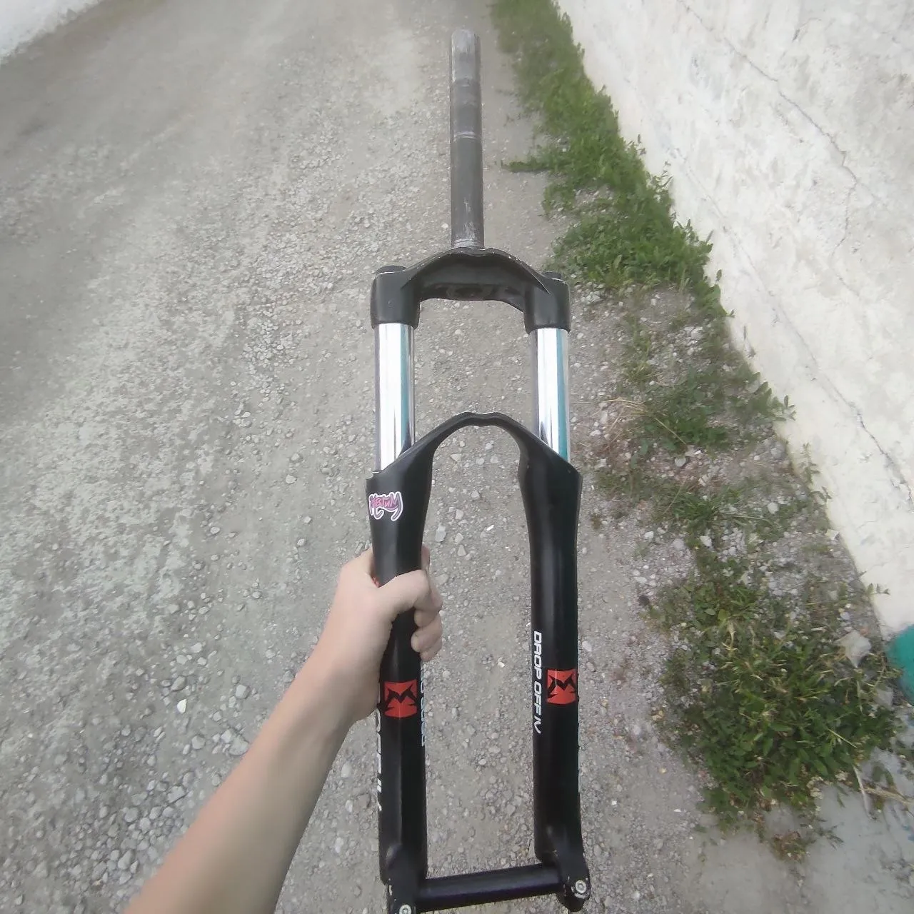 Вилка Marzocchi Drop Off 4 120mm фото 2