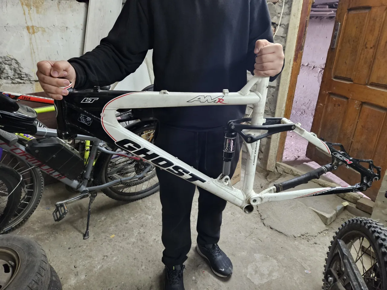 Ghost AMR LT рама М з амортом фото 1