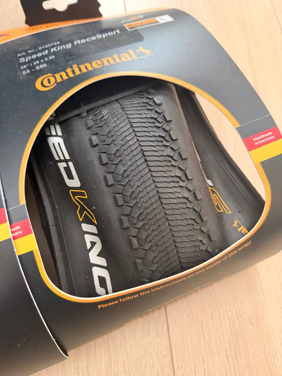 Continental Speed King RaceSport 26×2.20 покришки фото 1