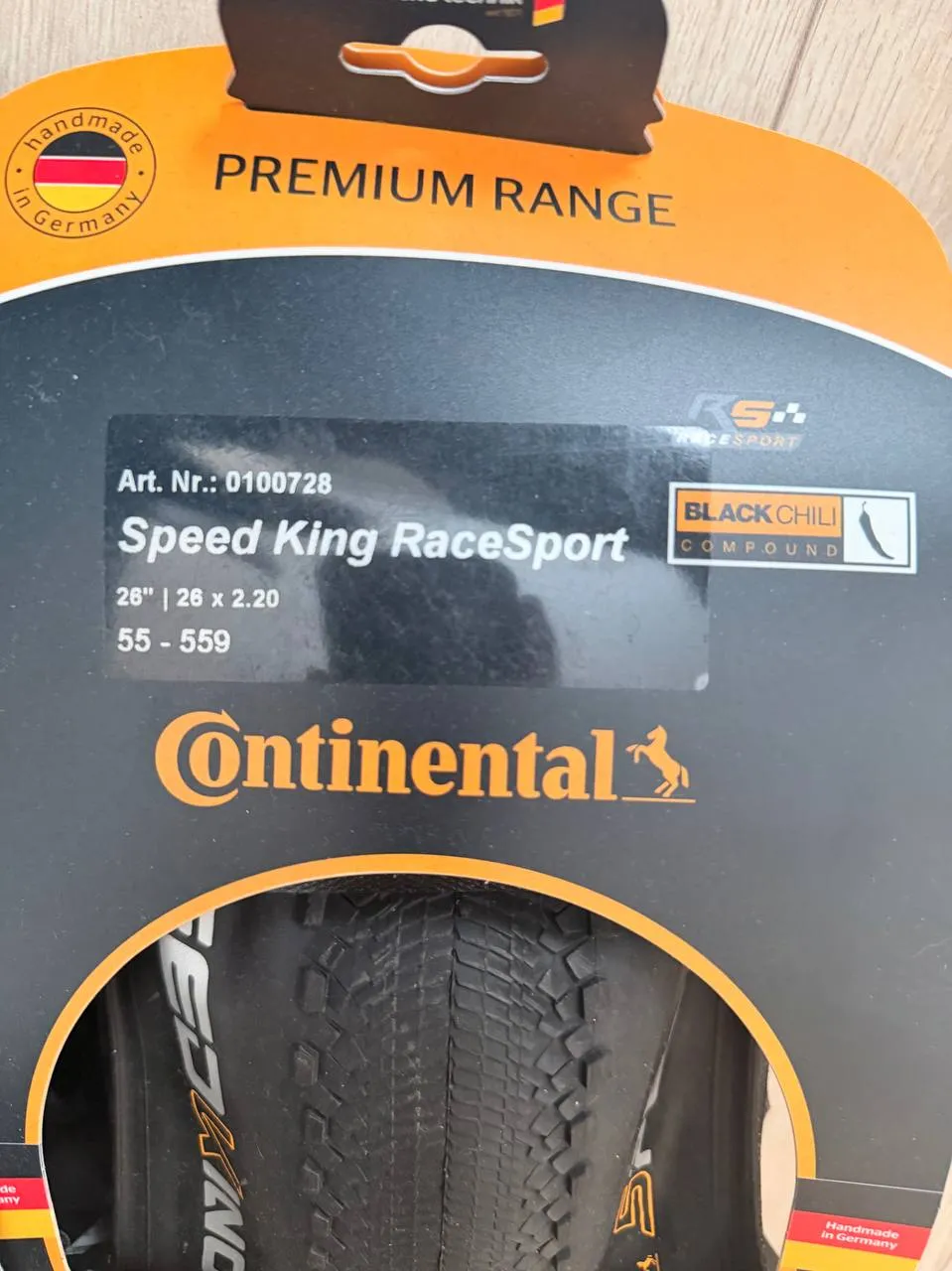 Continental Speed King RaceSport 26×2.20 покришки фото 2
