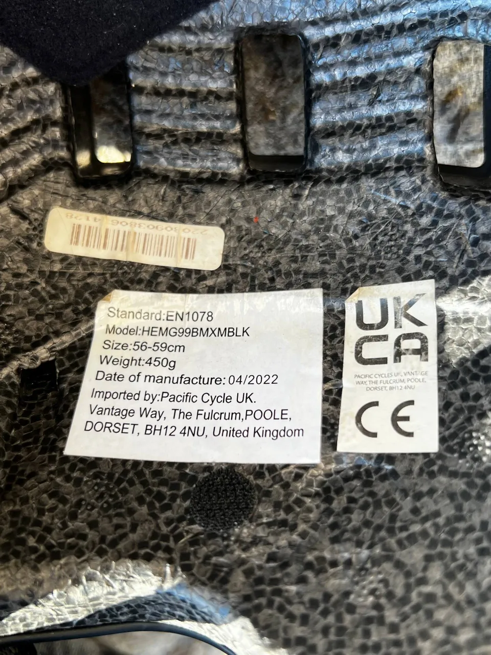 Шлем Mongoose BMX 56-59 см фото 5
