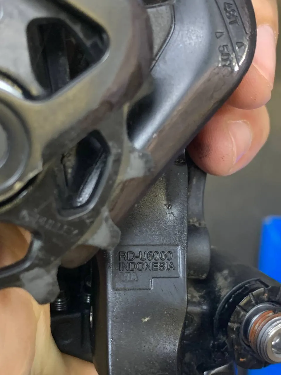 Задній перемикач Shimano Cues RD-U6000 10/11 spd фото 7