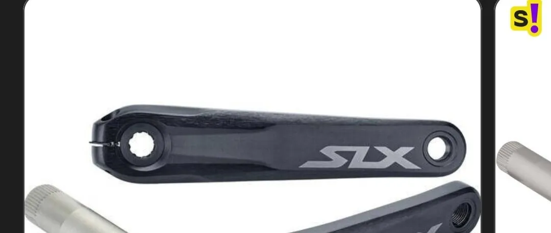 Шатун лівий Shimano SLX/XT 175 мм фото 1