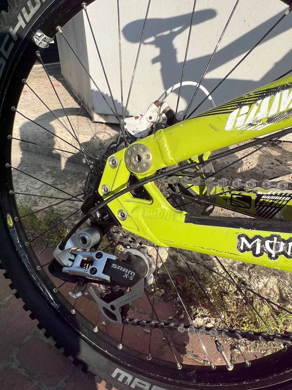 Жабка SRAM X5 + манетка SRAM X7 + гальма Avid Elixir 5 та ін. фото 7