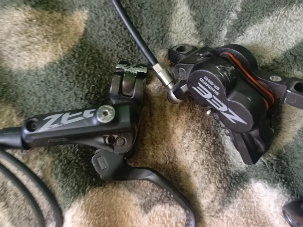 Гальма Shimano Zee гідравлічні фото 3