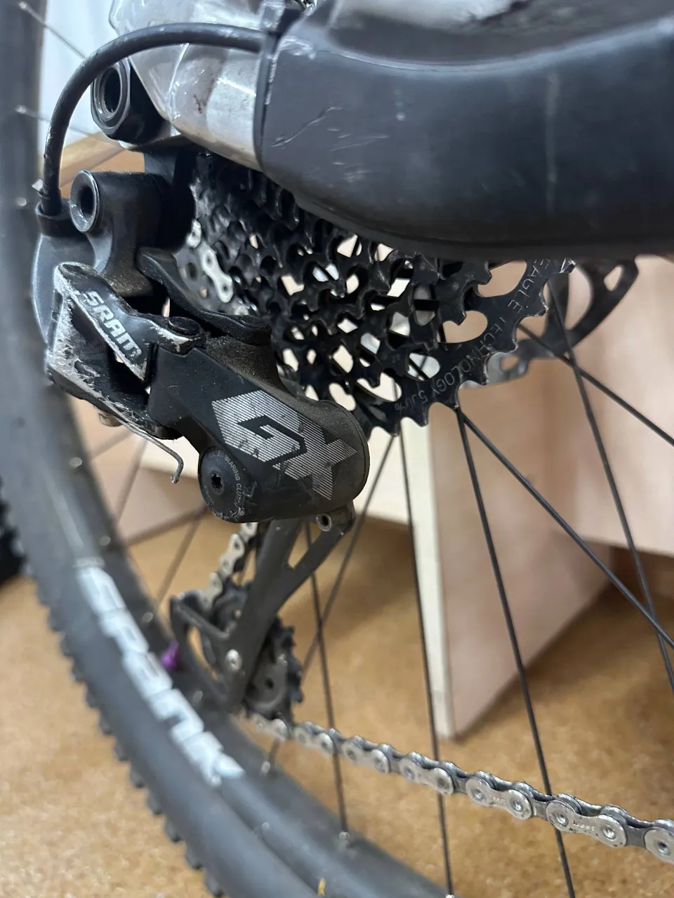 SRAM GX Eagle перемикач + ланцюг + касета XD фото 1