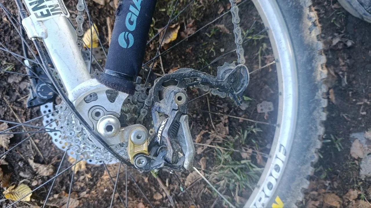 Перемикач Shimano Saint + монетка фото 1