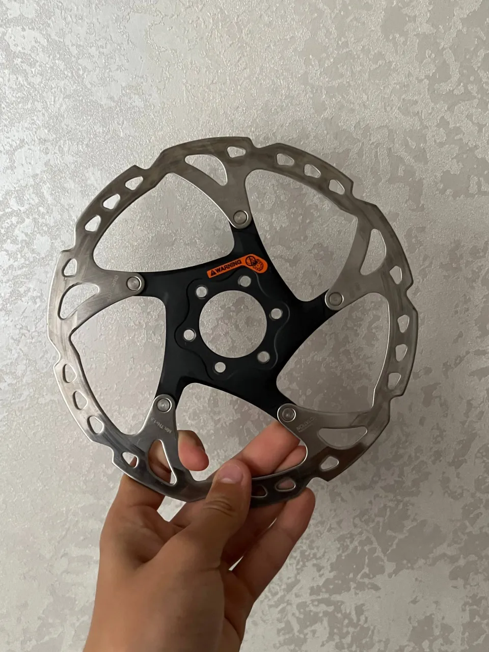 Ротор Shimano на павуках фото 1