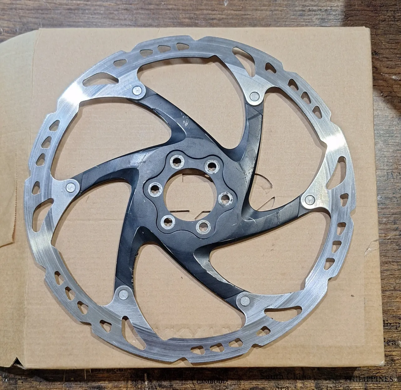 Ротор Shimano Deore XT SM-RT86 203 mm фото 1