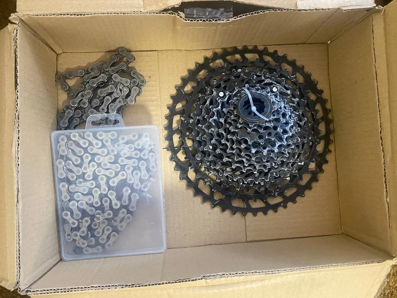 Касета SRAM SX 11-50 + ланцюг KMC фото 2