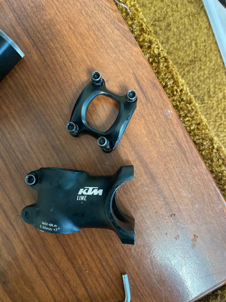 Руль Pride 780mm 31.6mm + винос KTM 60mm фото 4
