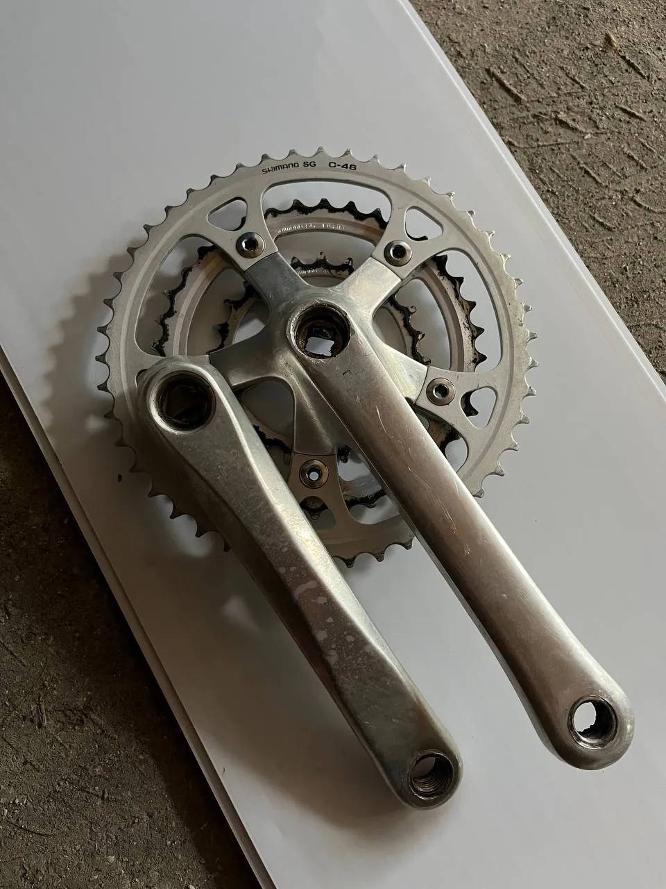 Шатуни Shimano фото 1