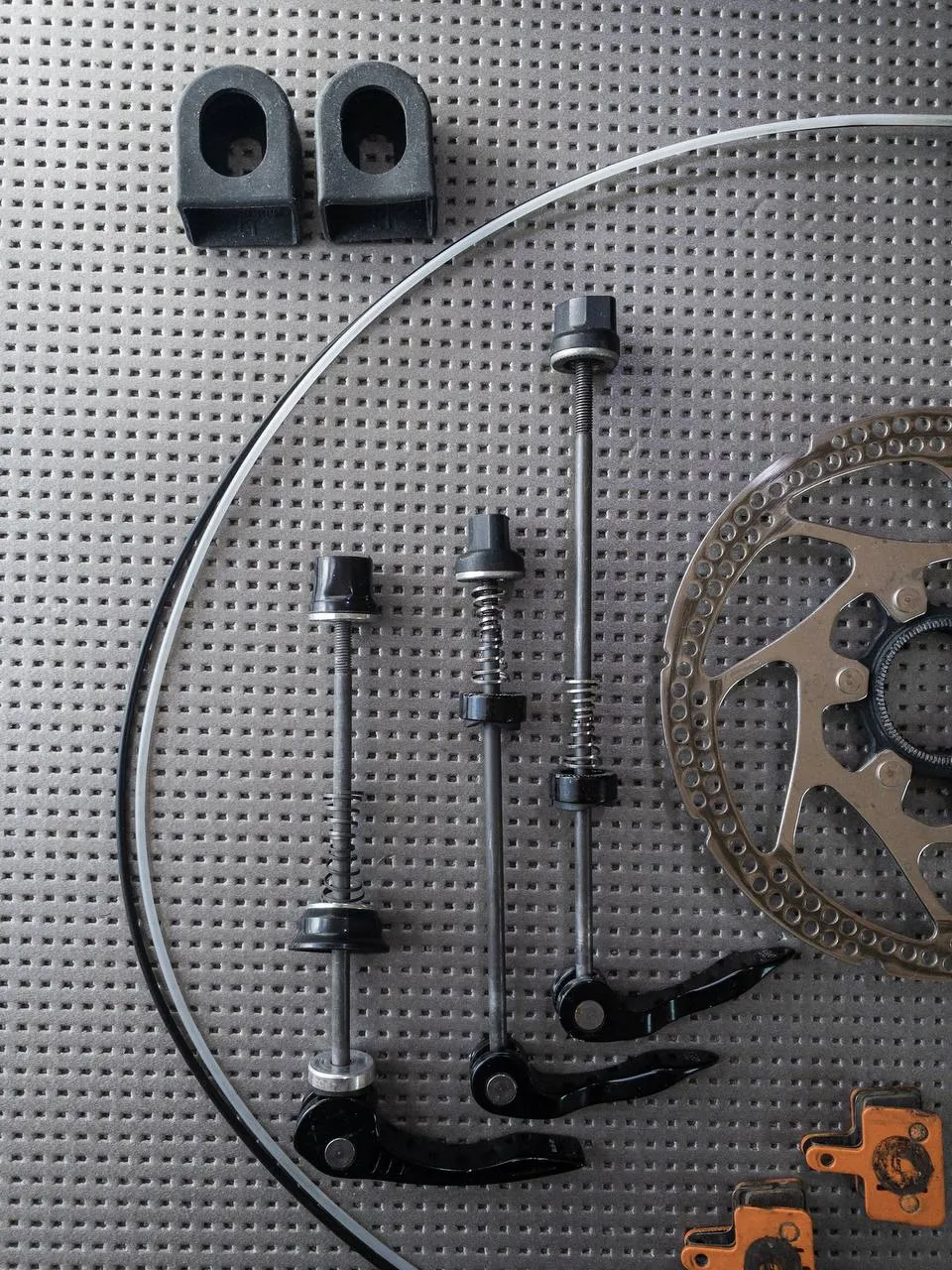 Shimano SM-RT63 ротори 160 мм + Motsuv колодки + Oval Concept винос та ексцентрики та ін. фото 3