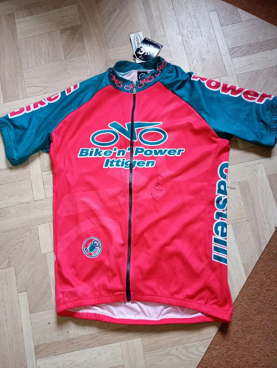 Велоджерсі Castelli Bike'n Power Ittigen вінтажна фото 1