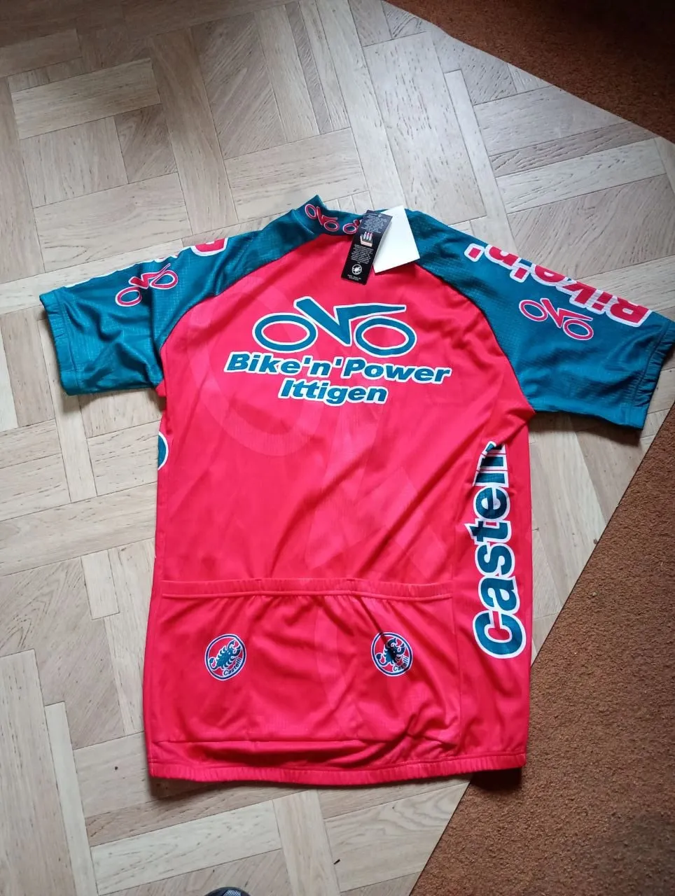 Велоджерсі Castelli Bike'n Power Ittigen вінтажна фото 2