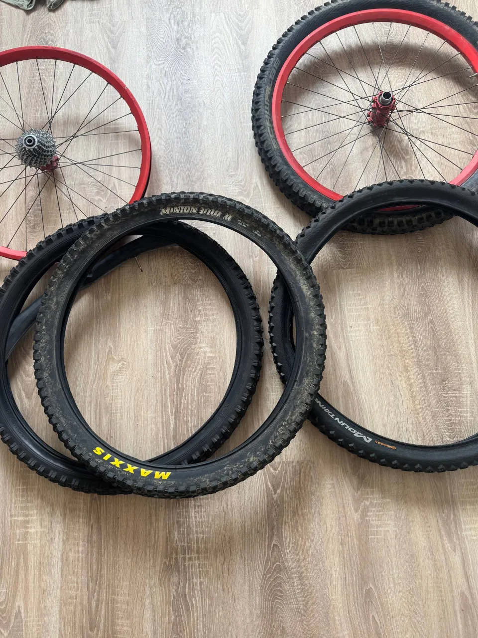 Колеса MTB 26 Fulcrum Road Heat DH + покришки фото 5
