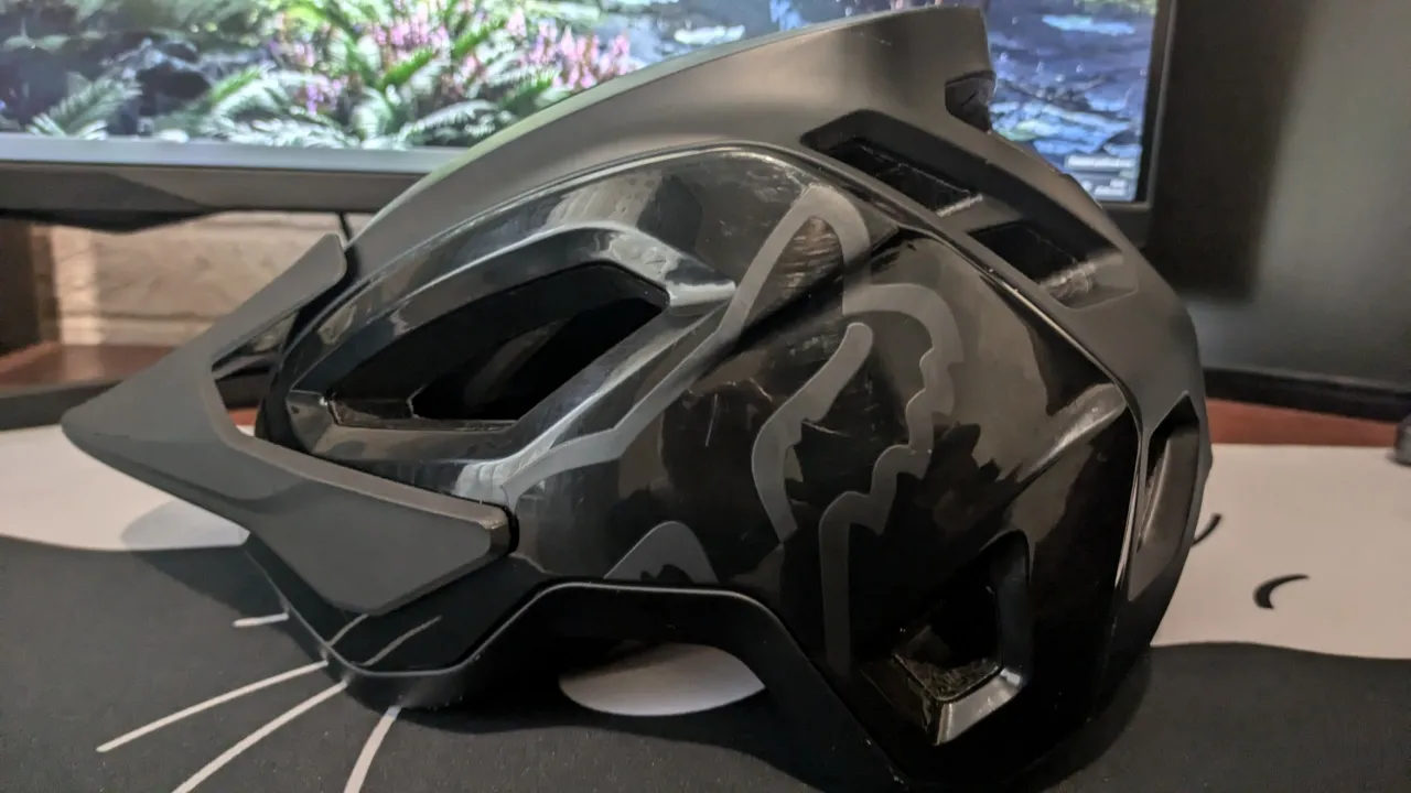 Шолом Fox Racing Speedframe Pro matte black L фото 3