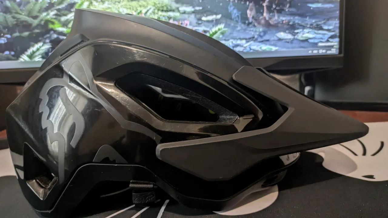 Шолом Fox Racing Speedframe Pro matte black L фото 4