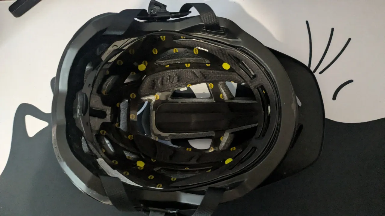 Шолом Fox Racing Speedframe Pro matte black L фото 6