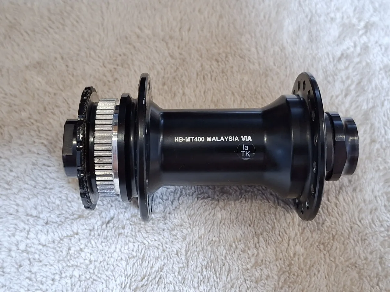 Втулка Shimano HB-MT400 передня фото 2