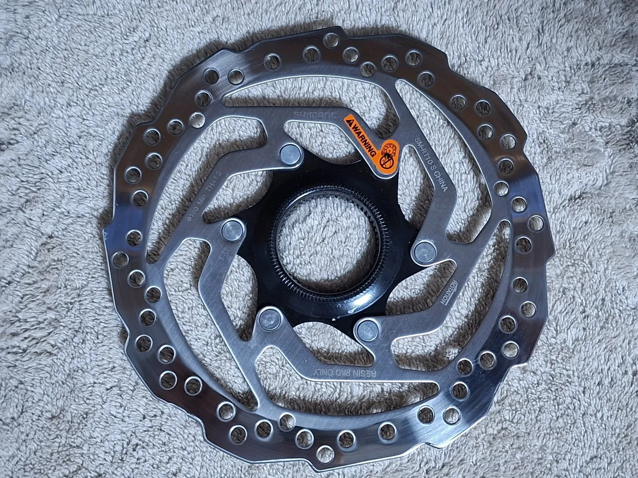 Ротор Shimano SM-RT10-S Center Lock 160 мм фото 1