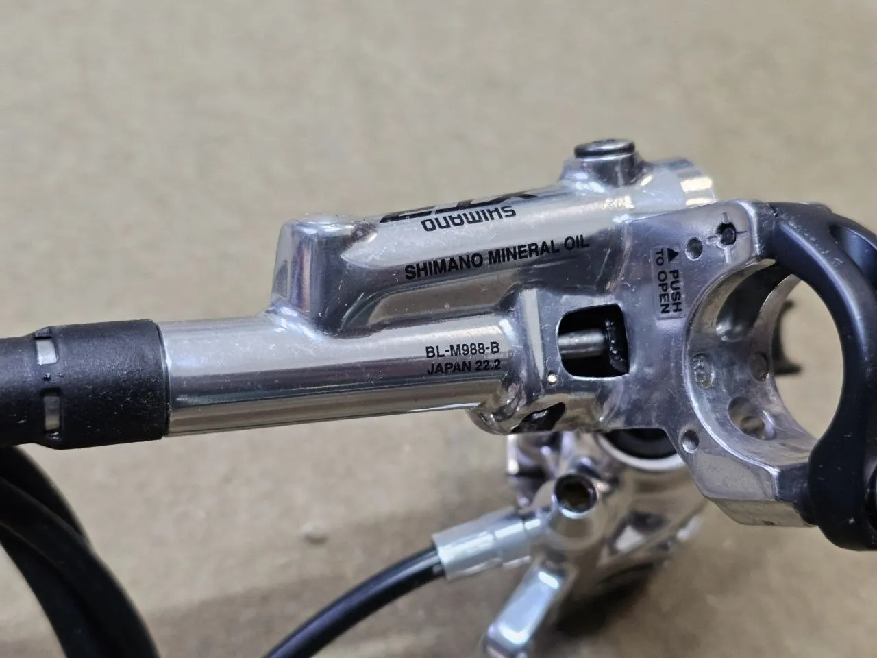 Гідравлічні гальма Shimano XTR фото 3