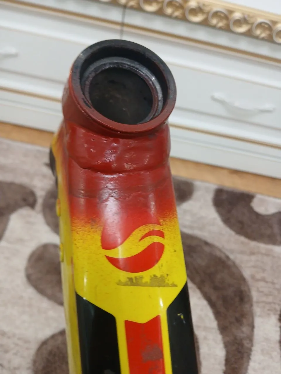 Рама Giant Glory + RockShox амортизатор + Ruktion шатуни + MRP заспокійливець + задня вісь фото 5