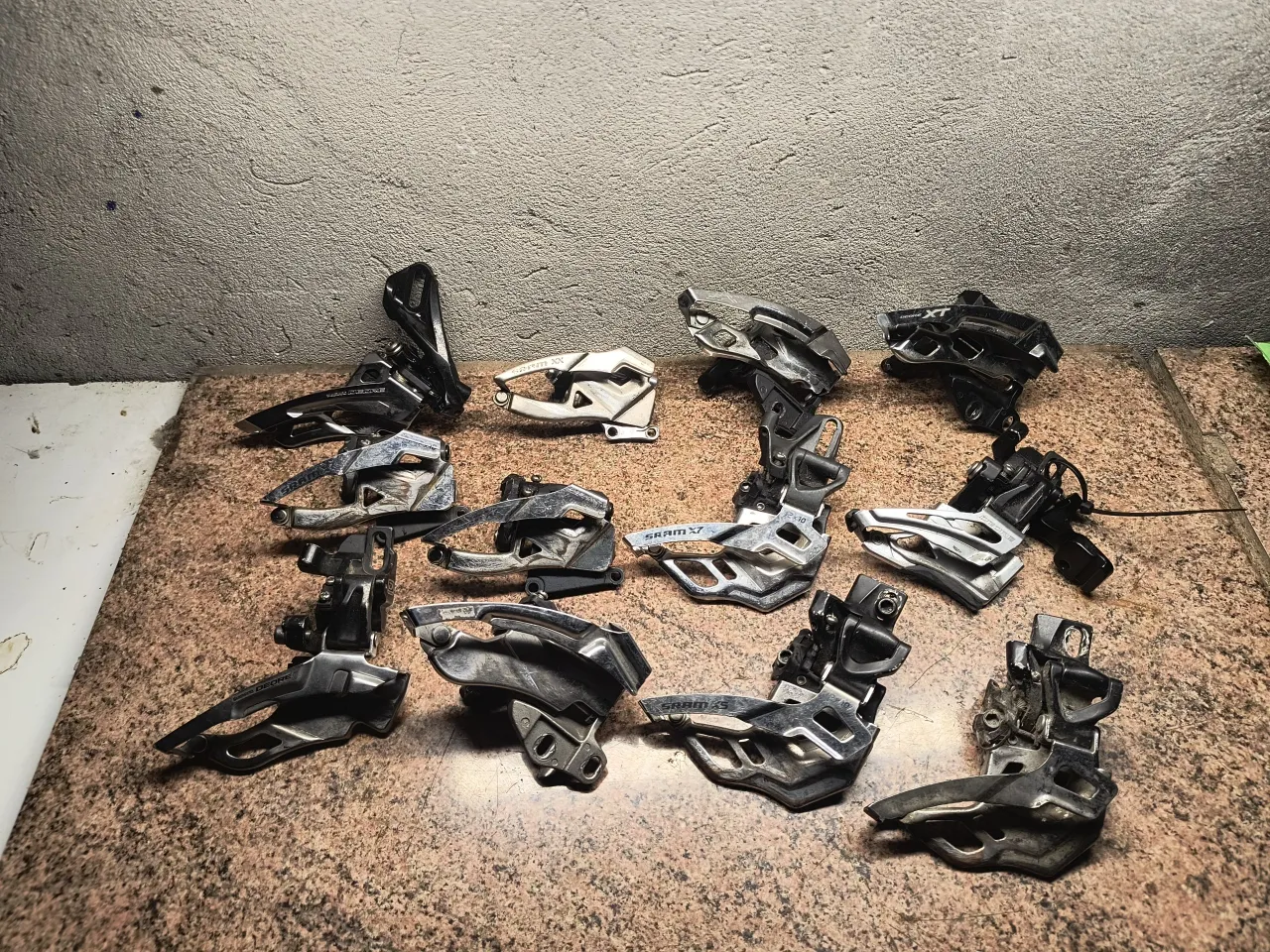 Монетки передні + перекидки SRAM + Shimano фото 5