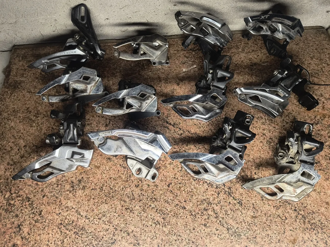 Монетки передні + перекидки SRAM + Shimano фото 7