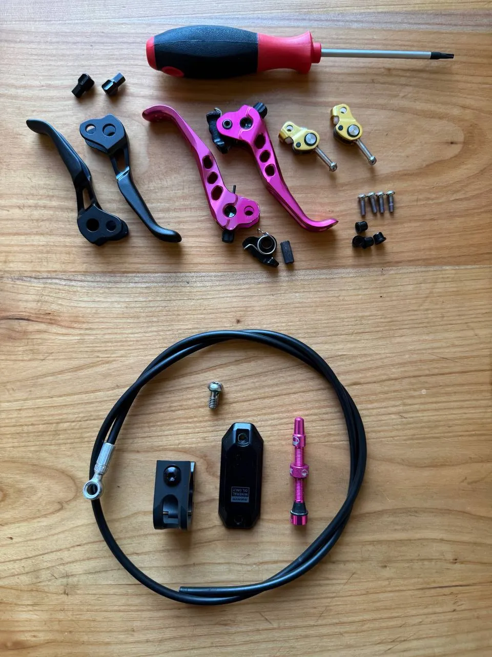SRAM Maven upgrade kit + курки Oak SRAM + гідролінії + та ін. фото 1