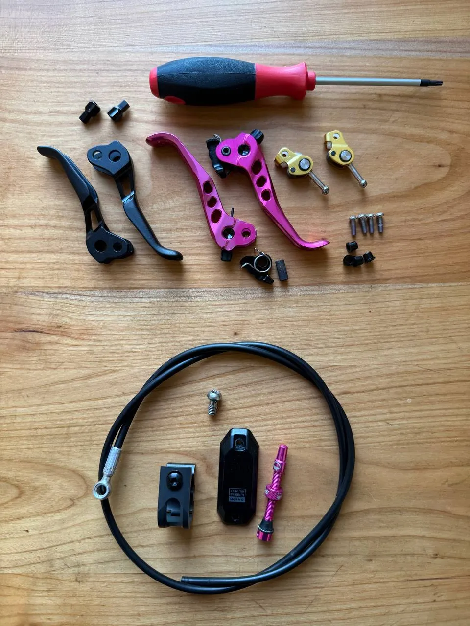 SRAM Maven upgrade kit + курки Oak SRAM + гідролінії + та ін. фото 2