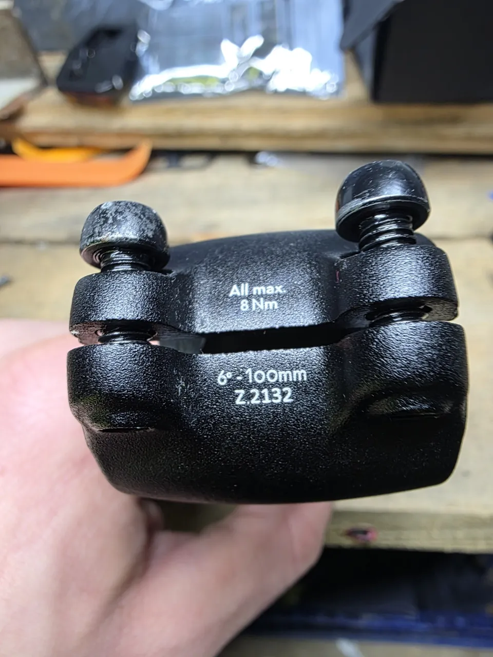Винос Cube Performance stem 31.8×100 мм фото 2
