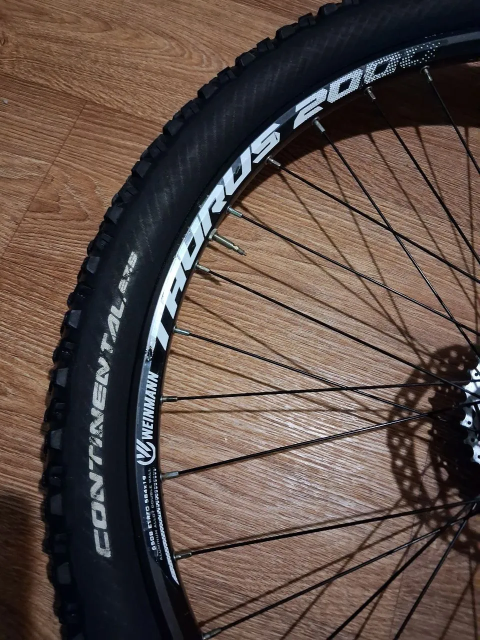 Колесо 27.5" Weinmann Taurus 2000 + Novatec + Shimano Deore XT фото 6