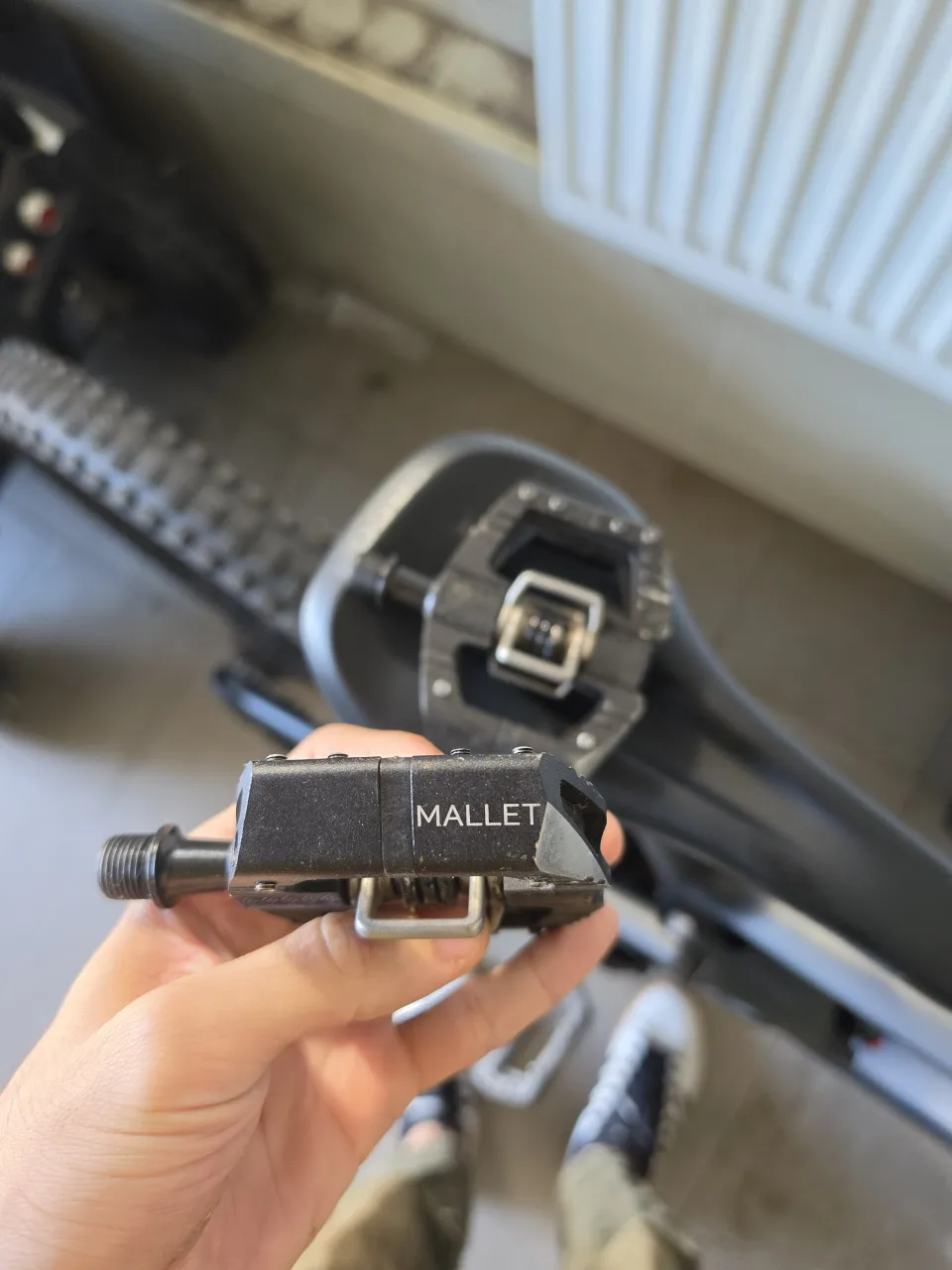 Контактні педалі Crankbrothers Mallet E Black фото 1