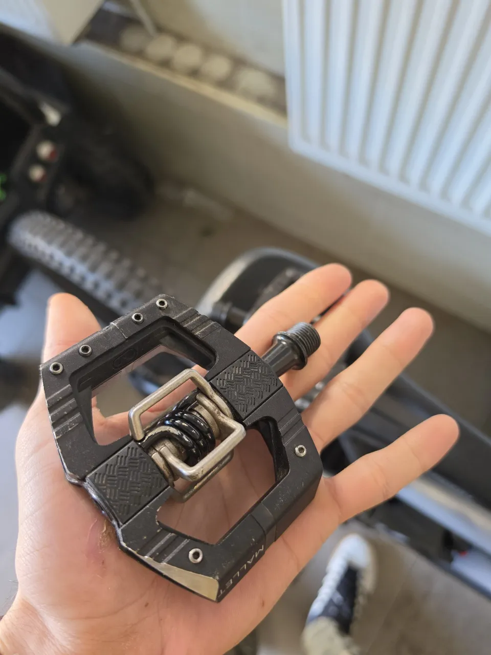 Контактні педалі Crankbrothers Mallet E Black фото 3