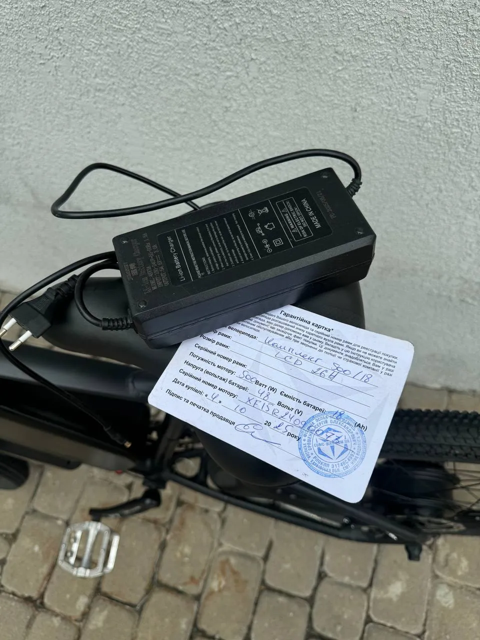 Електровелосипед E-Bike 48V 18Ah фото 5