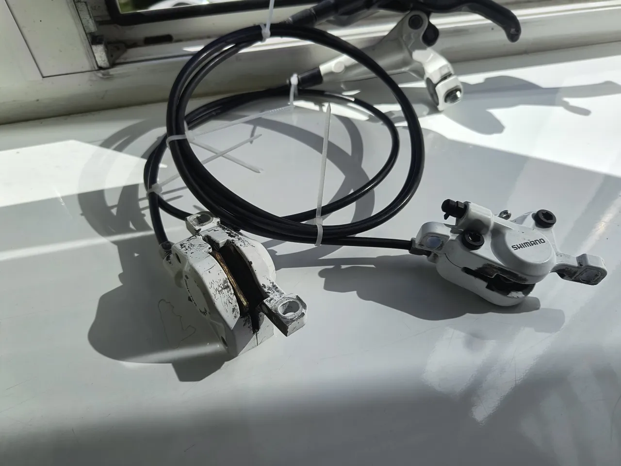 Гальма Promax Decipher + Shimano BR-M446 + Hayes Sole фото 8