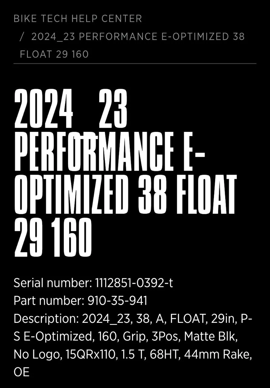 Вилка Fox Performance 38 E optimized 29/27.5 фото 7
