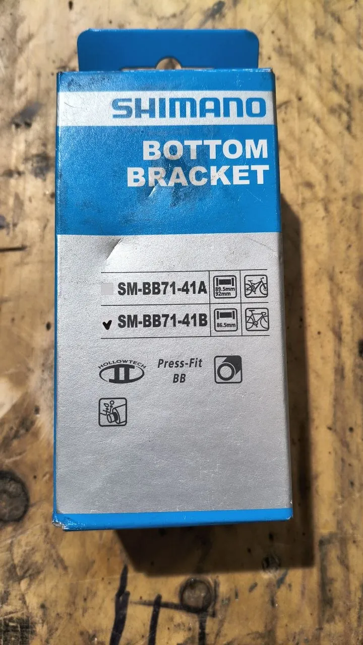 Каретка Shimano SM-BB71-41B фото 1