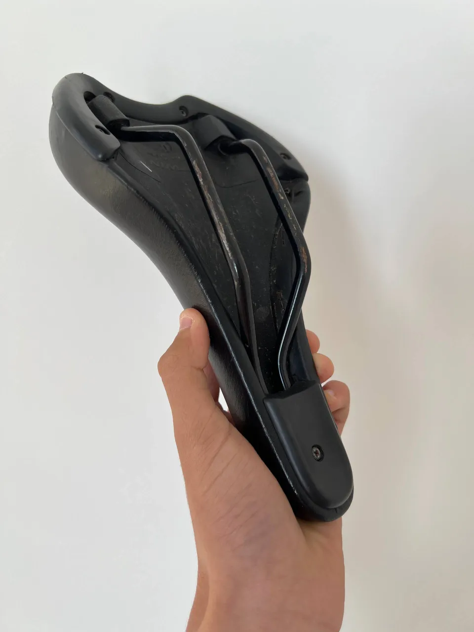 Сідло B'twin шкіряне фото 1