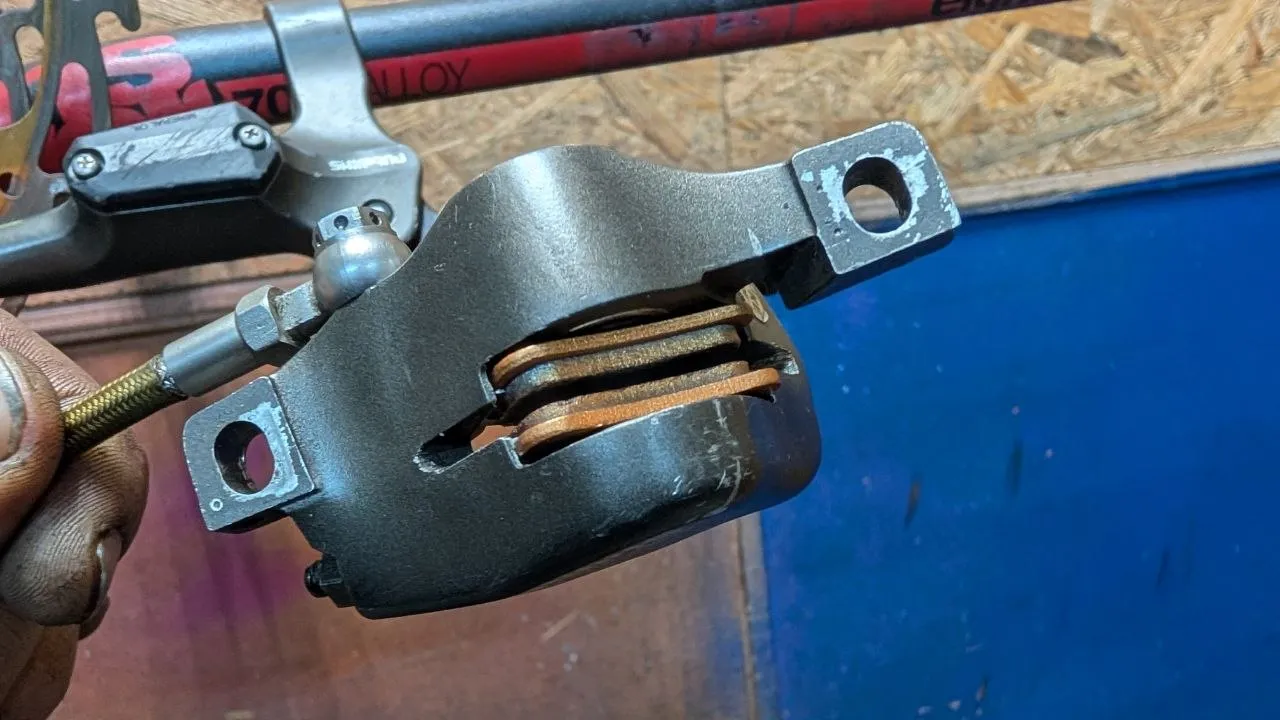 Гальма Shimano Saint BR-M800 для стритца фото 3