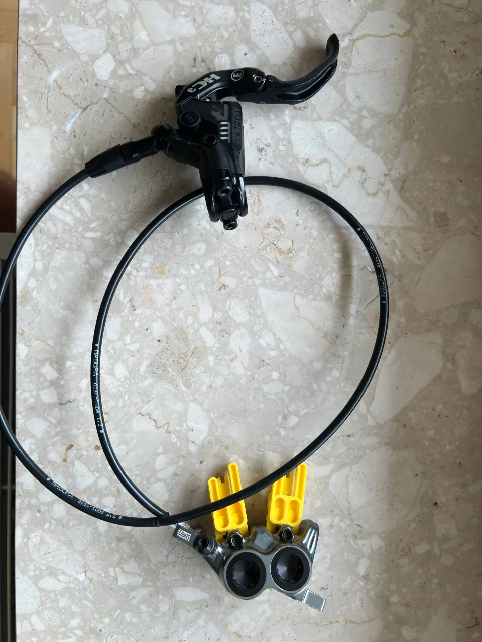 Гальма Magura MT7 Pro + ротори + Bleed Kit + запчастини фото 2