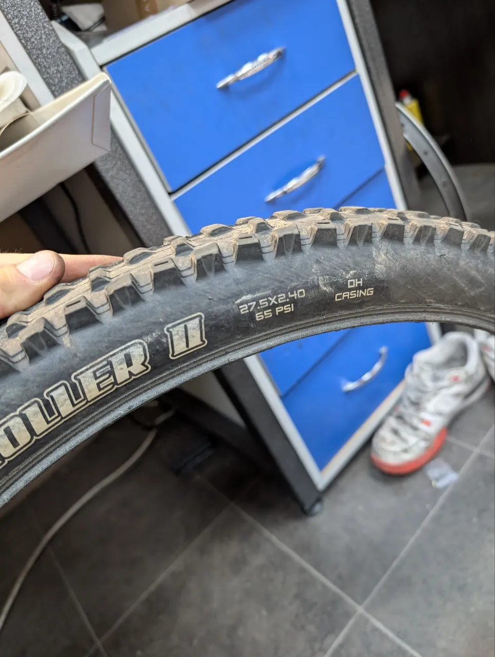 Maxxis Minion DHF 27.5/2.5 + Maxxis High Roller 2 27.5/2.4 фото 3