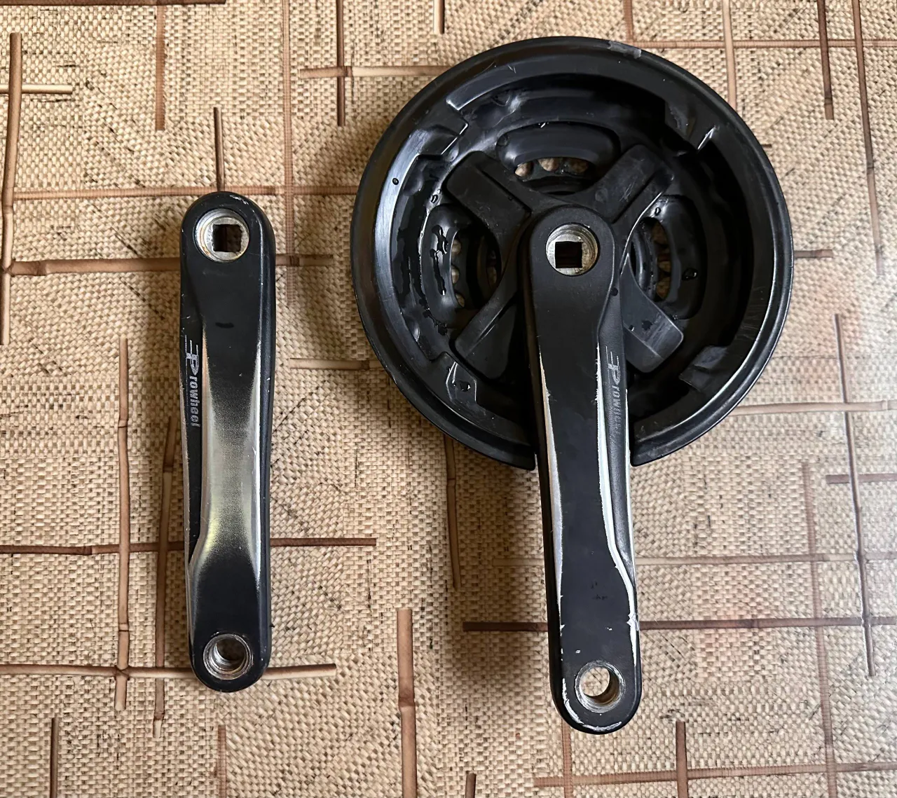 Потрійна система шатунів Prowheel TA-CN68 42/34/24T 170 мм фото 2
