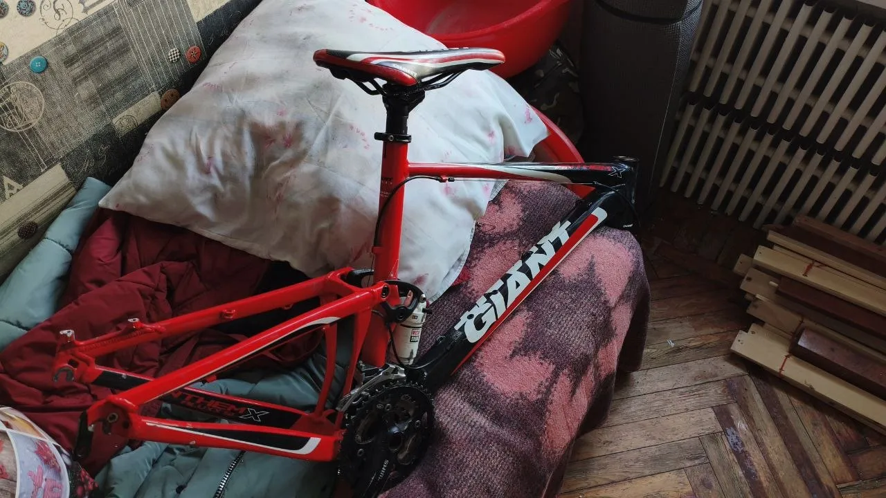 Рама Giant Anthem X 26" M + RockShox Monarch R + компоненти фото 6