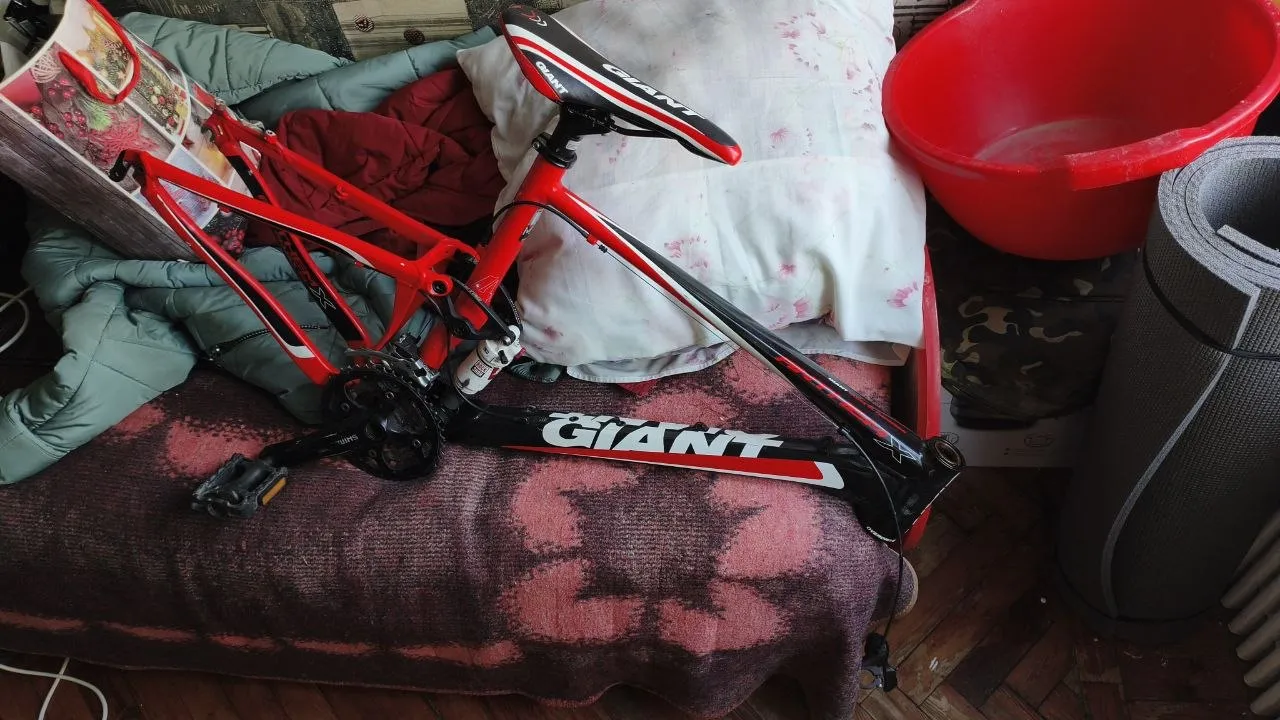 Рама Giant Anthem X 26" M + RockShox Monarch R + компоненти фото 7