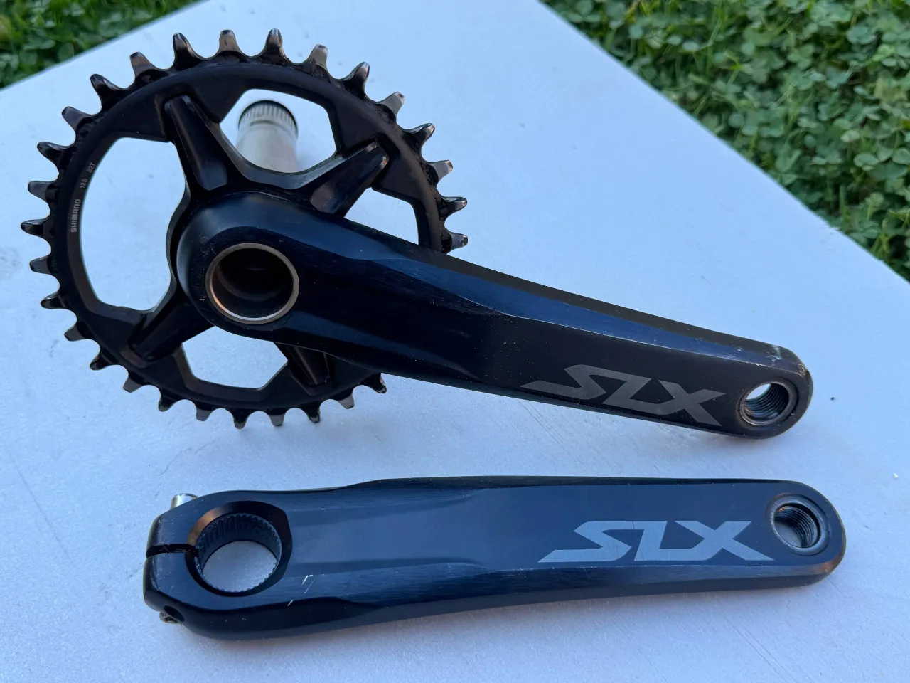 Шатуни Shimano SLX + ротор + манетки + касети + перемикач фото 1