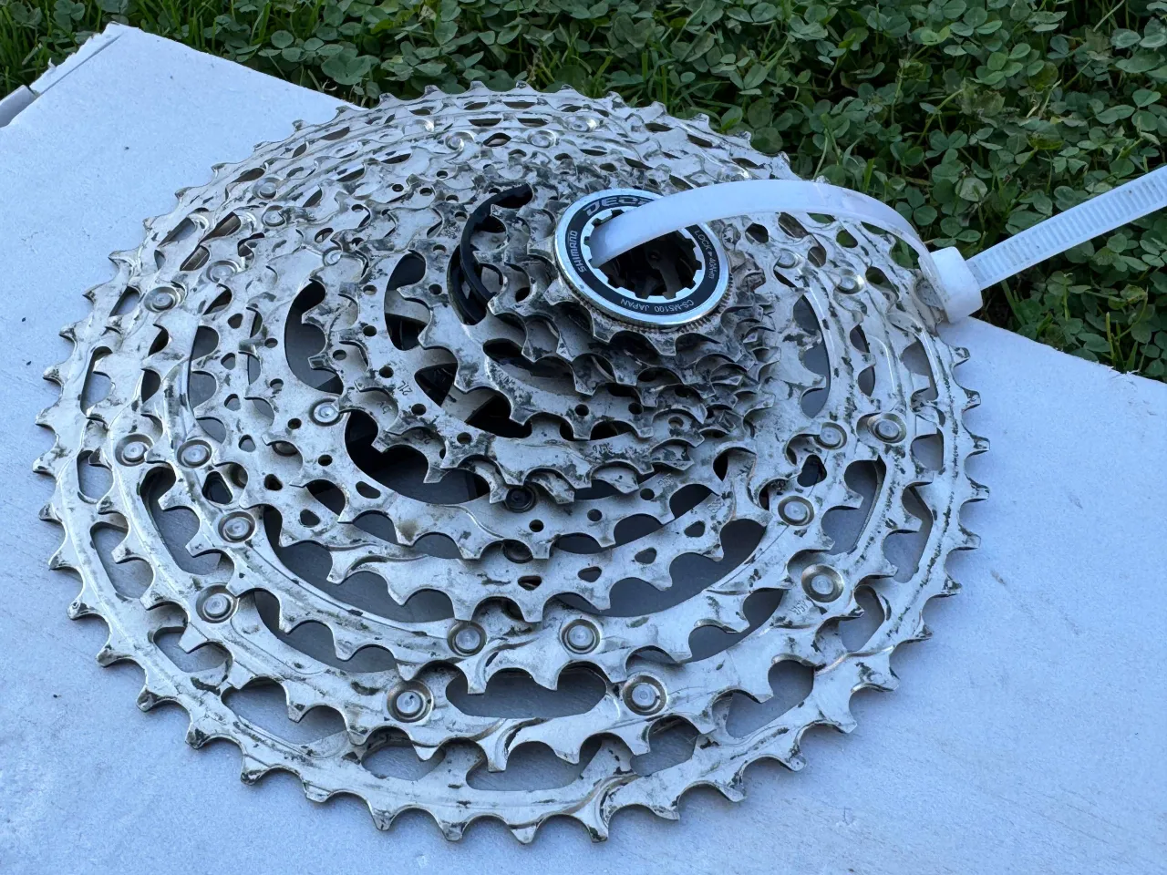 Шатуни Shimano SLX + ротор + манетки + касети + перемикач фото 6