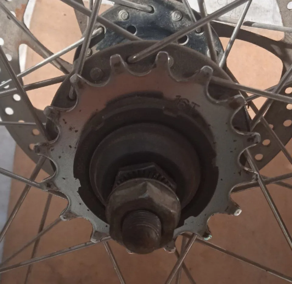 Втулка Tatu Bikes сінгл спід 16 зубців 32 отвори фото 2